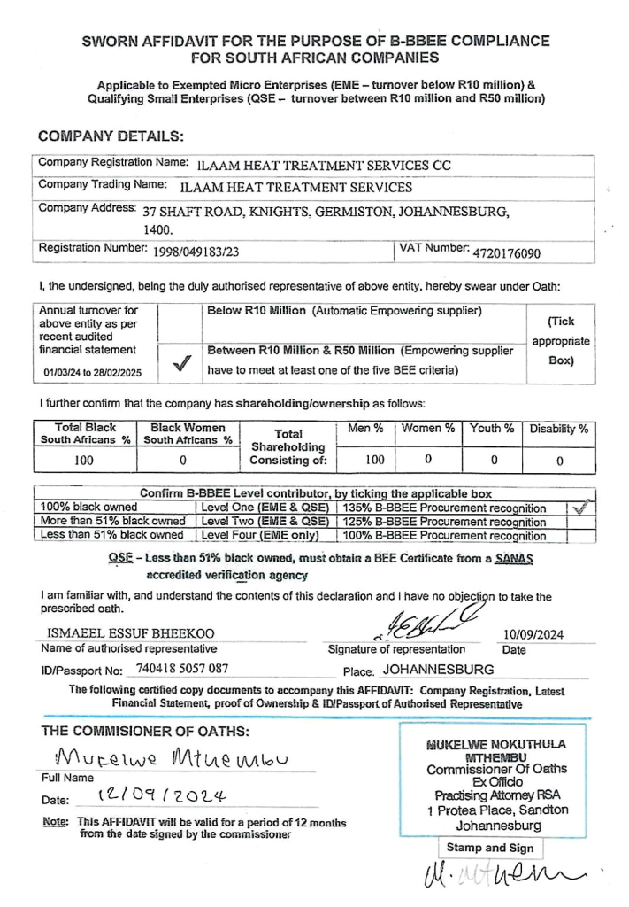 BBBEEE CERT NEW 2024 SEP